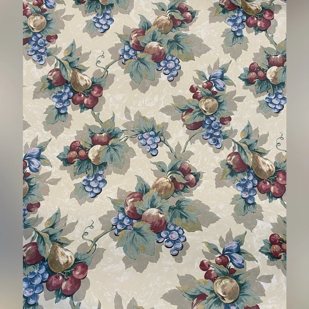 Vintage Fruit Harvest‎ Pattern Wallpaper